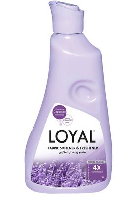 منعم ومعطر الأقمشة من لويال، برائحة العاطفة الأرجوانية المركزة، 150 غسلة، 3 لتر