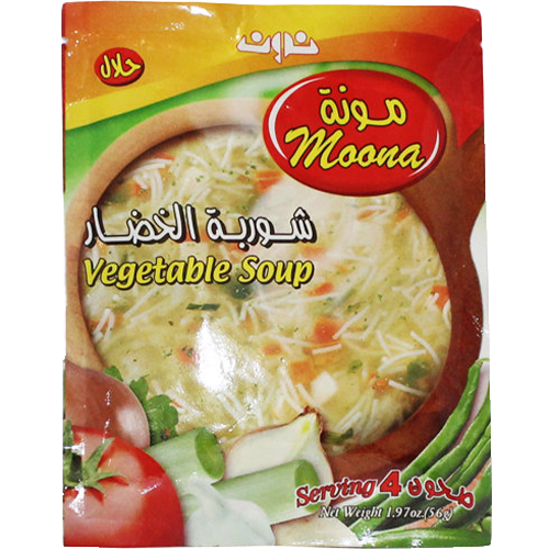 نون شوربة خضار 56 غم