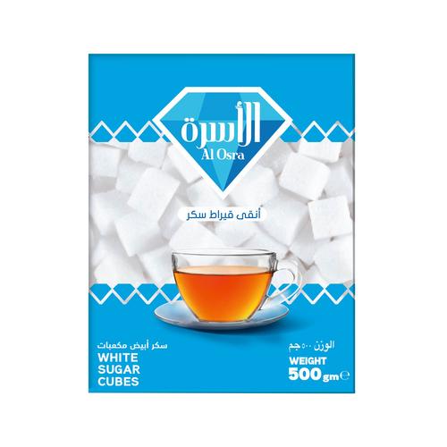سكر الاسرة مكعبات 500 غم
