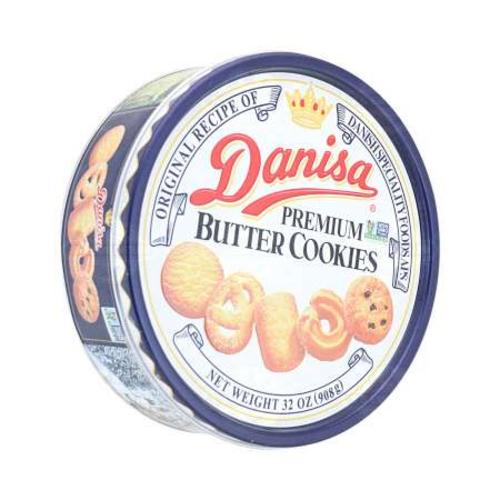 دانيسا  بسكويت بالزبدة في علبة كبيرة 908 غم