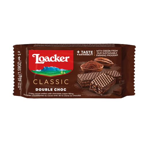 لواكر بريميوم دبل شوكولاتة ويفر 45 جم