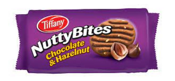 تيفاني نوتي بايتس شوكولاتة و بندق 83 جم