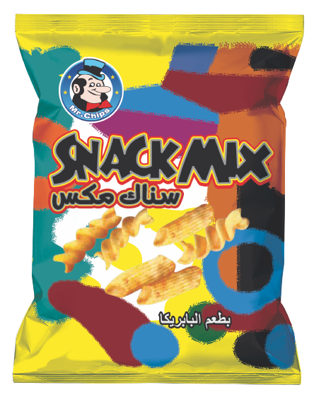 مستر شيبس سناك ميكس بابريكا 37 جم