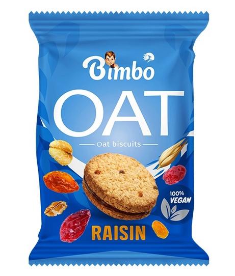 بيمبو بسكويت الشوفان بالزبيب  30 جرام