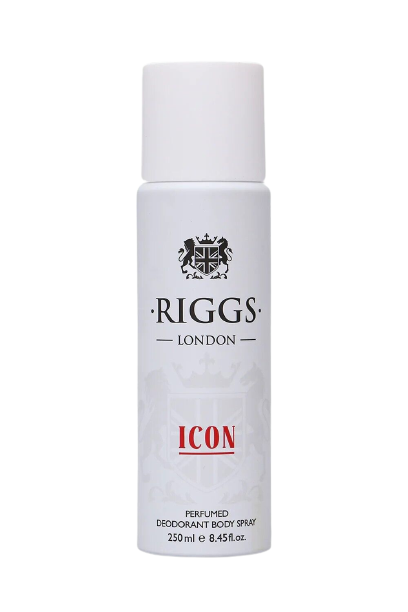 سبراي مزيل العرق ايكون للجسم من ريجز لندن 250 مل
