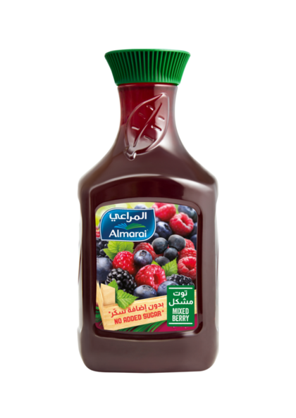 المراعي عصير توت مشكل بدون سكر 1.5 لتر