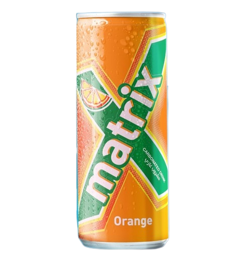 ماتركس برتقال شراب غازي 250 مل