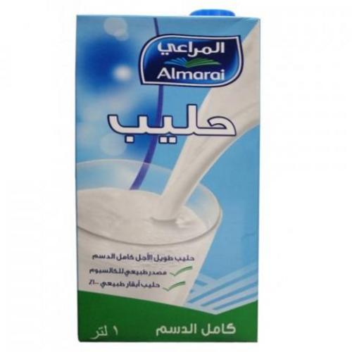 المراعي حليب كامل الدسم 1 لتر
