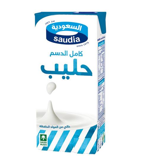 السعودية حليب كامل 500 مل