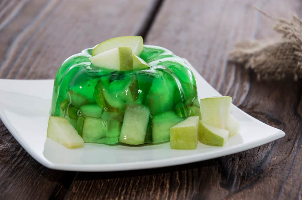 جلي نون نباتي تفاح