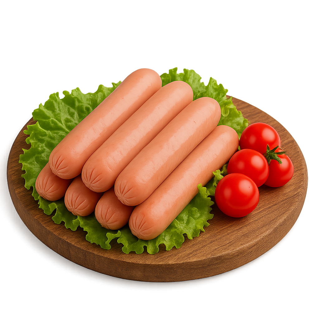 نقانق عجل مستورد  طازجة