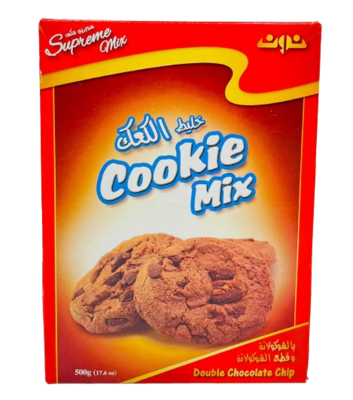 نون خليط كوكيز شوكولاتة قطع شوكولاتة  500 غم