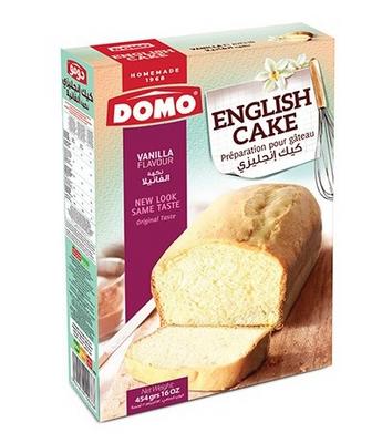 دومو كيك إنجليزي بنكهة الفانيليا 454 جم