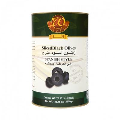 الوفير زيتون اسود شرائح 350 جم