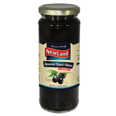 نيولاند زيتون اسود منزوع 330 غم