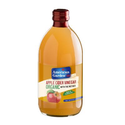 أميريكان جاردن خل التفاح العضوي 473مل