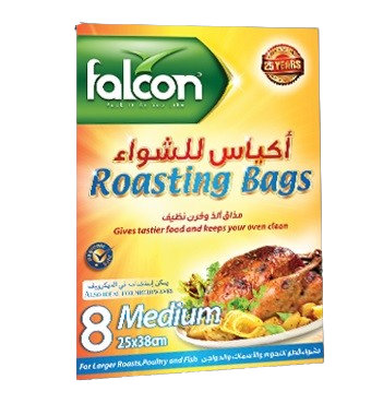 فالكون كيس شواء 25 x 38 سم متوسط 8 قطع