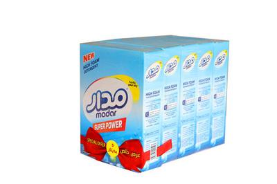 مدار مسحوق غسيل سوبر باور 100غم 5 علب