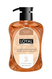 [00070] لويال صابون  جسم وايدي عنبر 500 مل