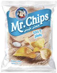 مستر شيبس ملح 140 جم