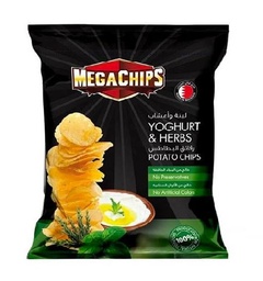 ميجا شيبس بالزبادي والأعشاب 14 جم