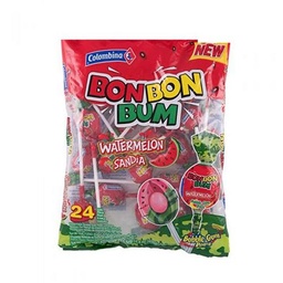 كولومبيانا بونبون بوم مصاص بطيخ 24 حبة