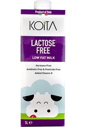 كويتا حليب خالي من اللاكتوز منزوع الدسم 1 لتر