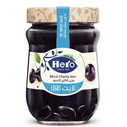[00069] مربى هيرو بنكهة الكرز الأسود لايت 320 غم