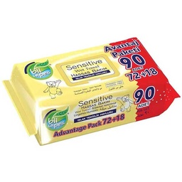 بيي مناديل مبللة 90