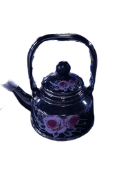 ابريق شاي مدهون صغير