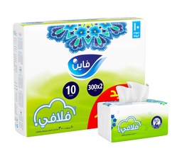 [00085] فاين فلافي 300 منديل - 10 عبوات