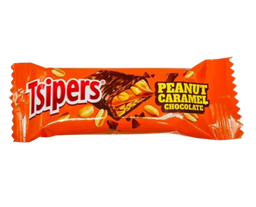 تسايبرز لوح شوكولاتة بزبدة الفول السوداني والكراميل 20 جم