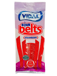 فيدال أحزمة حامضة بالفراولة 90 جرام