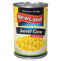 نيو لاند ذرة حلوة  حبة كاملة 425 جم