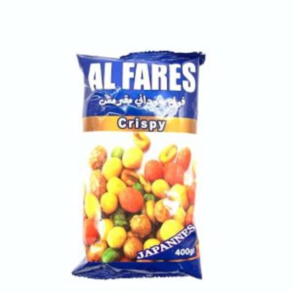 الفارس مكسرات يابانية ميكس 400 غم