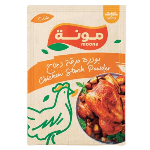 مونا مسحوق مرقة دجاج 18 جم