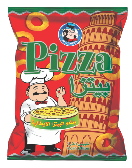مستر شيبس شيبس بيتزا 58 جم
