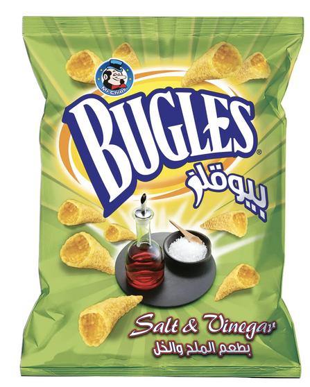 مستر شيبس بوقلز بالملح والخل 30 جم