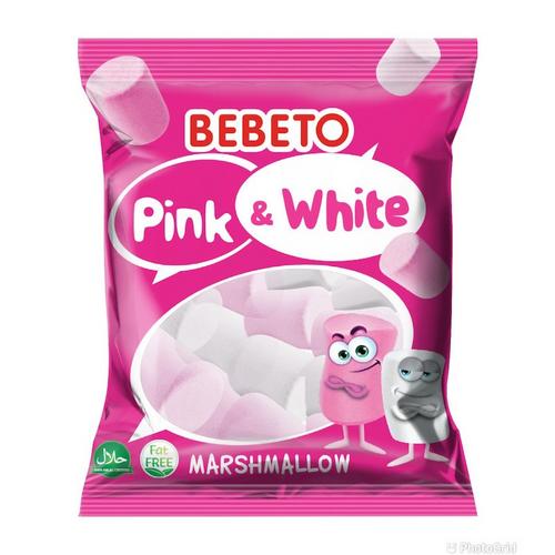 بيبيتو مارشميلو زهري وأبيض 70 جم