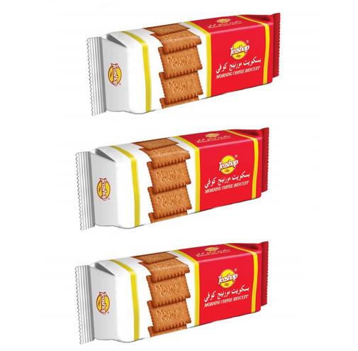تيشوب بسكويت قهوة الصباح 3 قطع