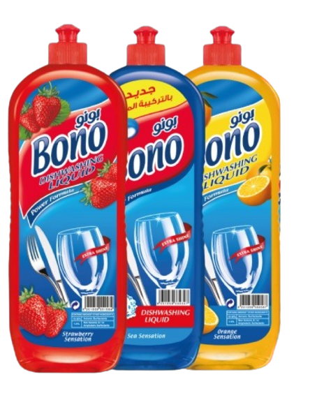 سائل غسيل الأطباق بونو 800 مل 3 قطع