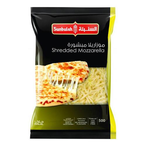السنبلة جبنة موزاريلا مبشورة 500 جم