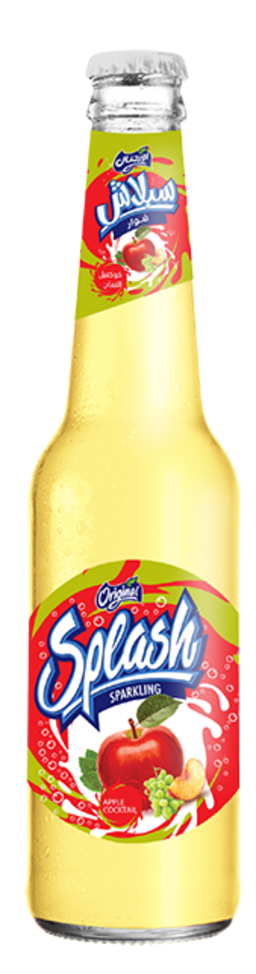 سبلاش شراب التفاح الفوار 330 مل
