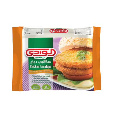 الوادي سكالوب دجاج مقلي 6 قطع