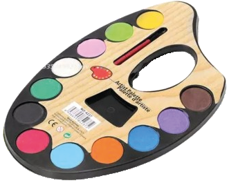 لوح الوان مائية