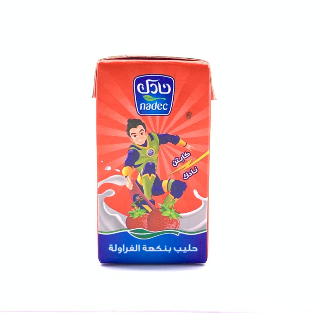 حليب مطعمات نادك 125مل فراولة
