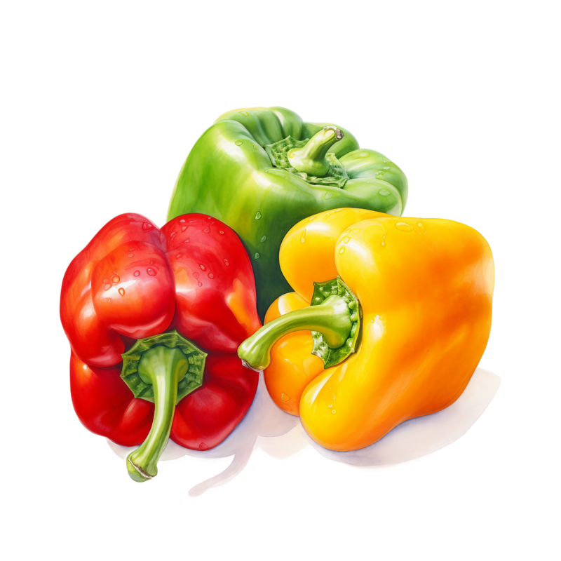 فليفلة ملونة عرض