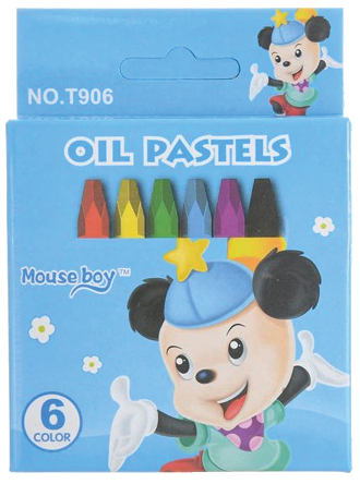 باستيل الوان شمع بكرتون