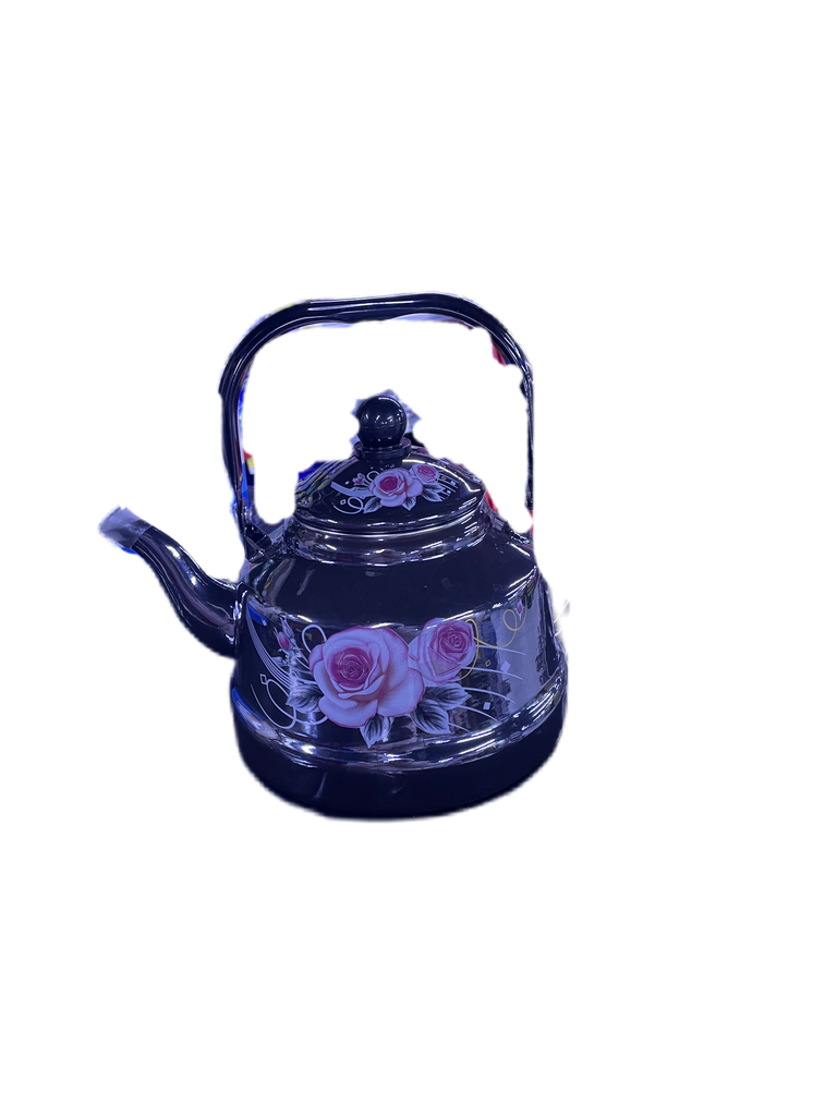 ابريق شاي مدهون كبير