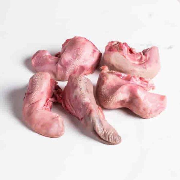 لسانات خاروف مجمدة